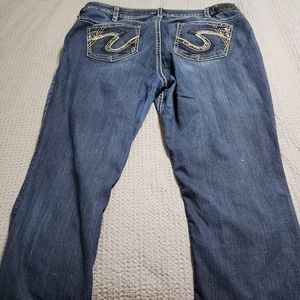 Silver Jeans Tuesday 16 1/2 Plus Size 24